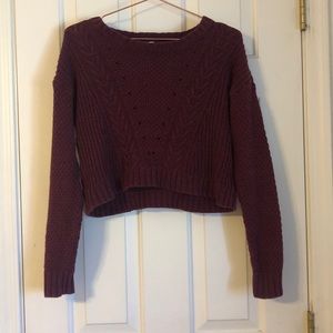 Cropped sweater